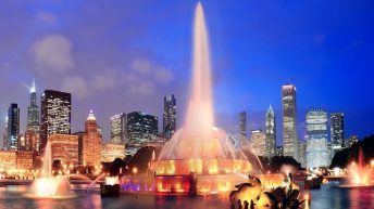 Buckingham Fountain – đài phun nước tuyệt đẹp ở Chicago