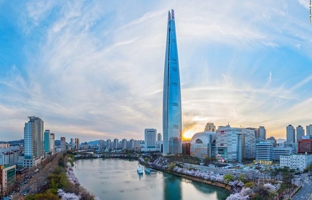 Những kỷ lục của Lotte World Tower – tòa nhà cao nhất Hàn Quốc